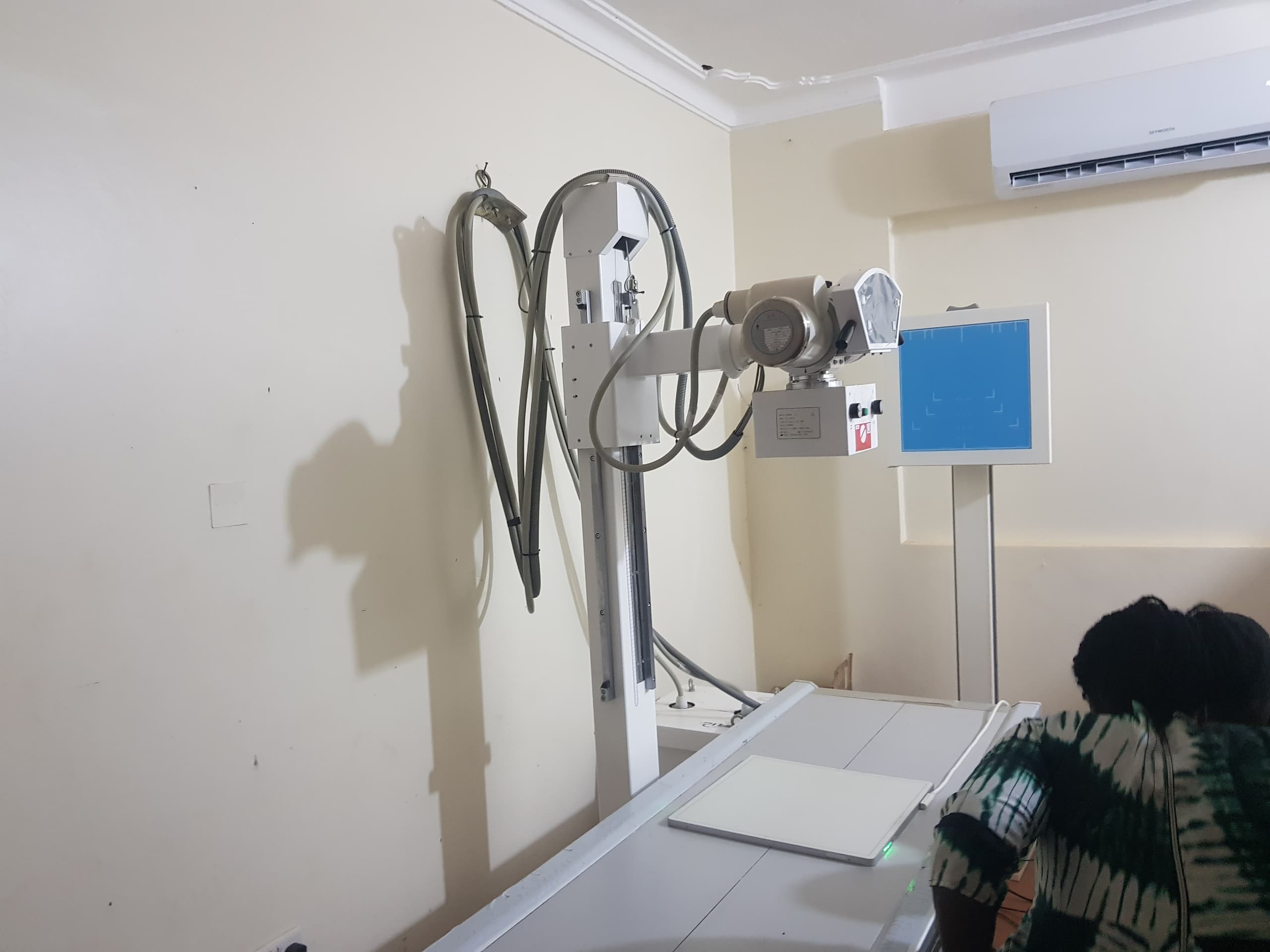 Imaging equipment in radiology department